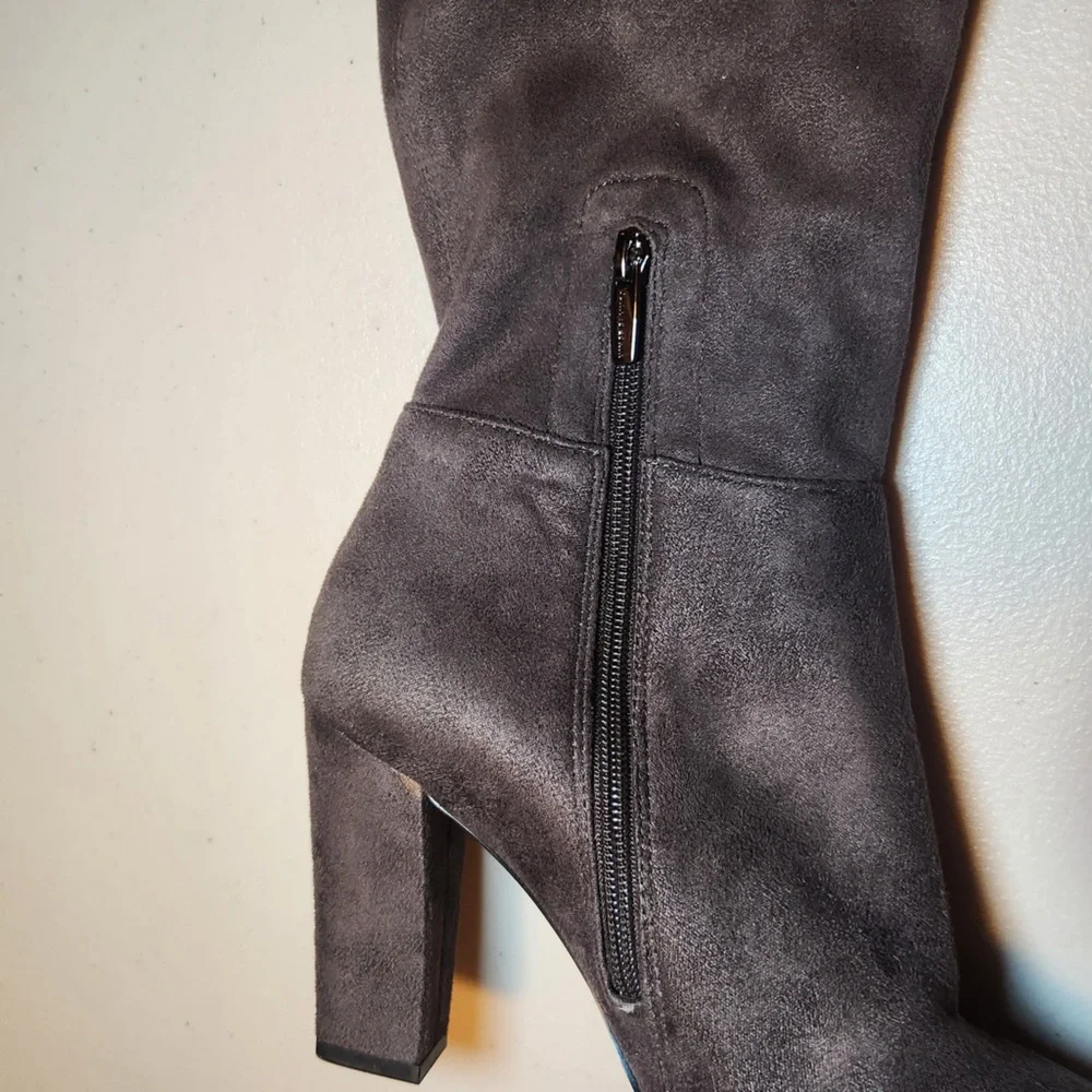 New Vince Camuto Women’s Tapley Microsuede Over the Knee High Heel Boots‎
